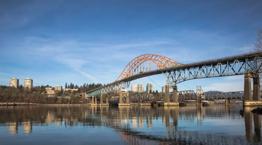 Bridge crossing in British Columbia, where Simpson, Thomas & Associates serves injured clients province-wide